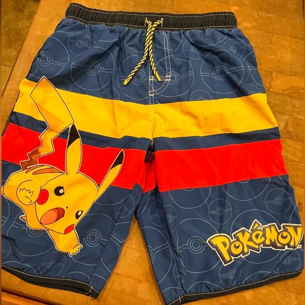 Pokémon Swim Trunks Sz 14/16